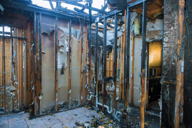 Professional Soot Cleanup technician working in East Greenville, PA